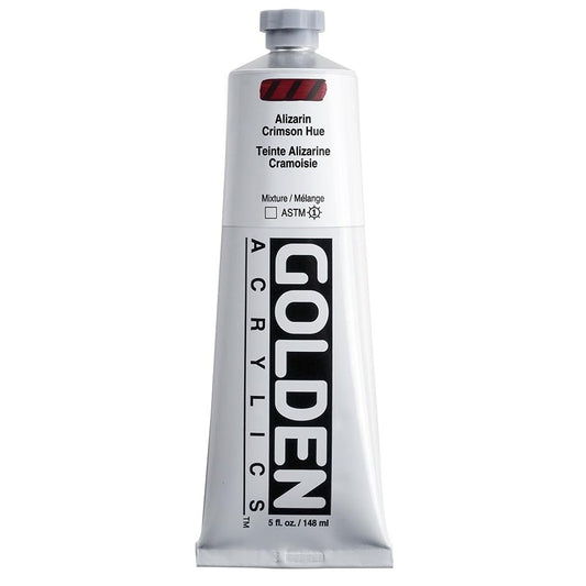 5 Oz Heavy Body Historical Hue Acrylic Paints Color: Alizarin Crimson Hue
