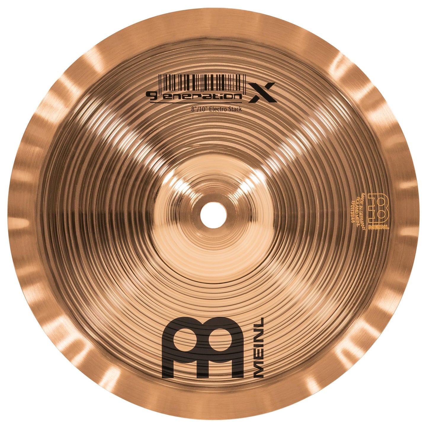 Meinl Cymbals GX-8/10ES Generation-X 8" and 10" Electro Stack Cymbal Pair (VIDEO)