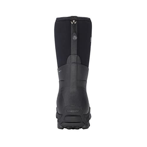 Dryshod Arctic Storm Winter Boot | Mid-Calf Height |Black/Grey | Waterproof | Extreme Cold |Men