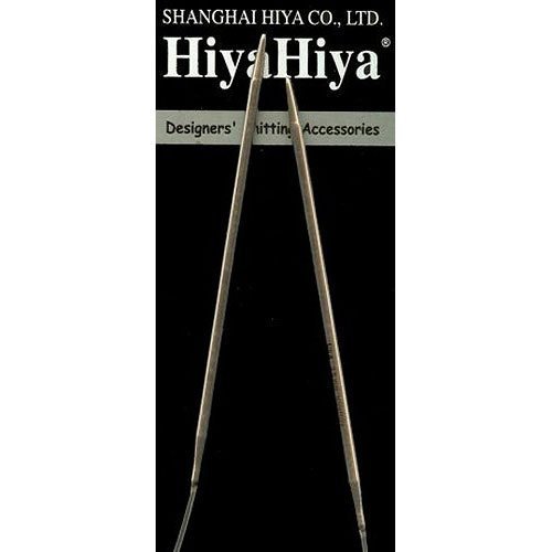HiyaHiya Circular 60 inch (152cm) Steel Knitting Needle Size US 8 (5mm) HISTCIR60-8