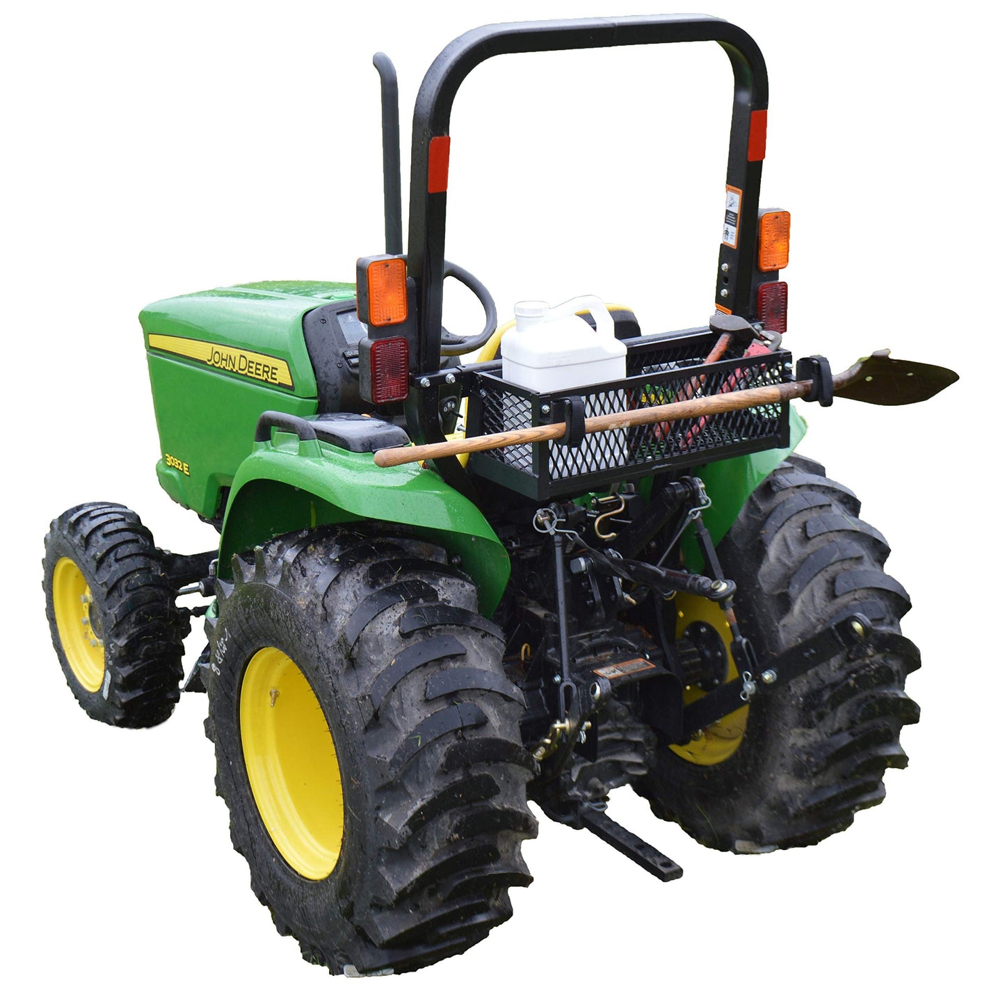 Great Day Universal-Fitting 24x10x10in Tractor Tool Tray, TT400, Black