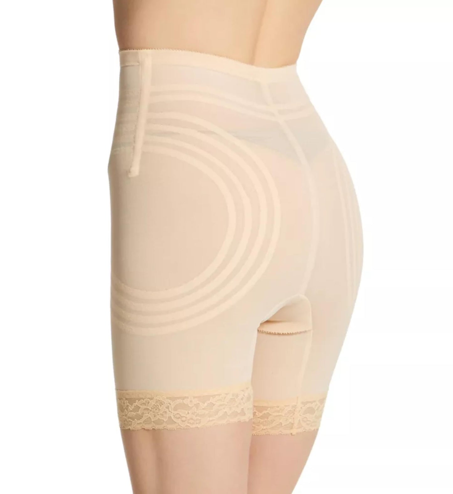 6209 High Waist Thigh Shaper | Size Sm - 15X | Made in USA | Flex Fit | No Top Roll | Firm - Extra Firm Tummy-Thigh Control