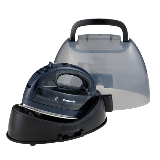 Panasonic Cordless Steam/Dry Iron, 1500W Wide Stainless Steel Plate