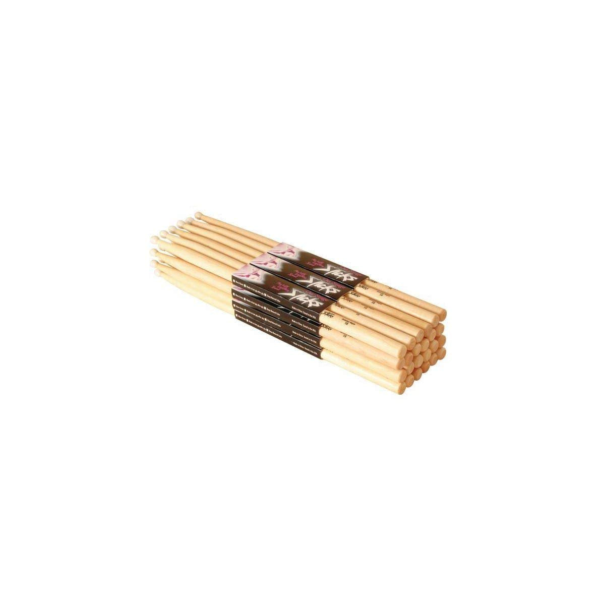 On Stage Drumsticks (HW5B), 5B, Wood Tip