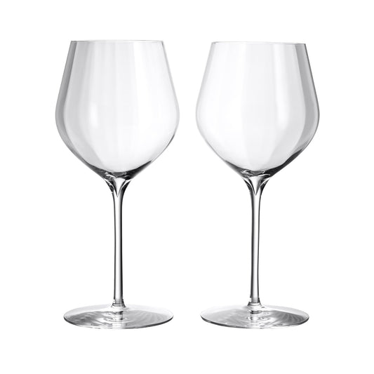 Waterford Elegance Optic Red Wine Glass, Set of 2