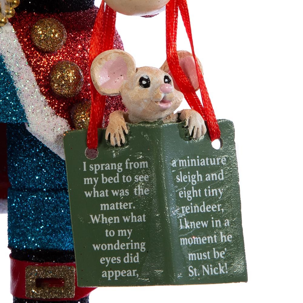 18" Night Before Christmas Nutcracker Decoration