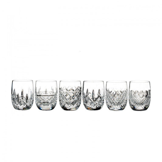 Waterford Connoisseur Lismore Heritage Tumbler Rounded Set of 6