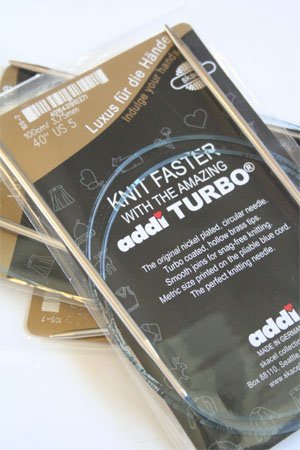 Addi Turbo Circular Knitting Needles by SKACEL 60" Size 15