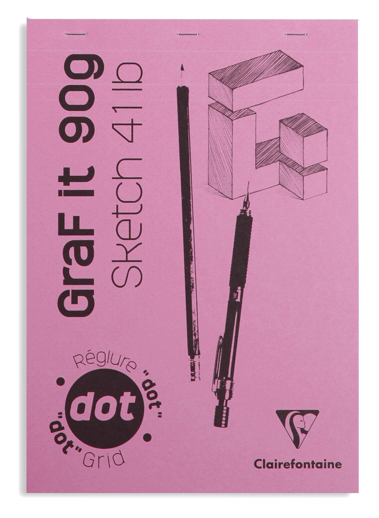 Clairefontaine GraF it Sketch Pad, 90 g Paper