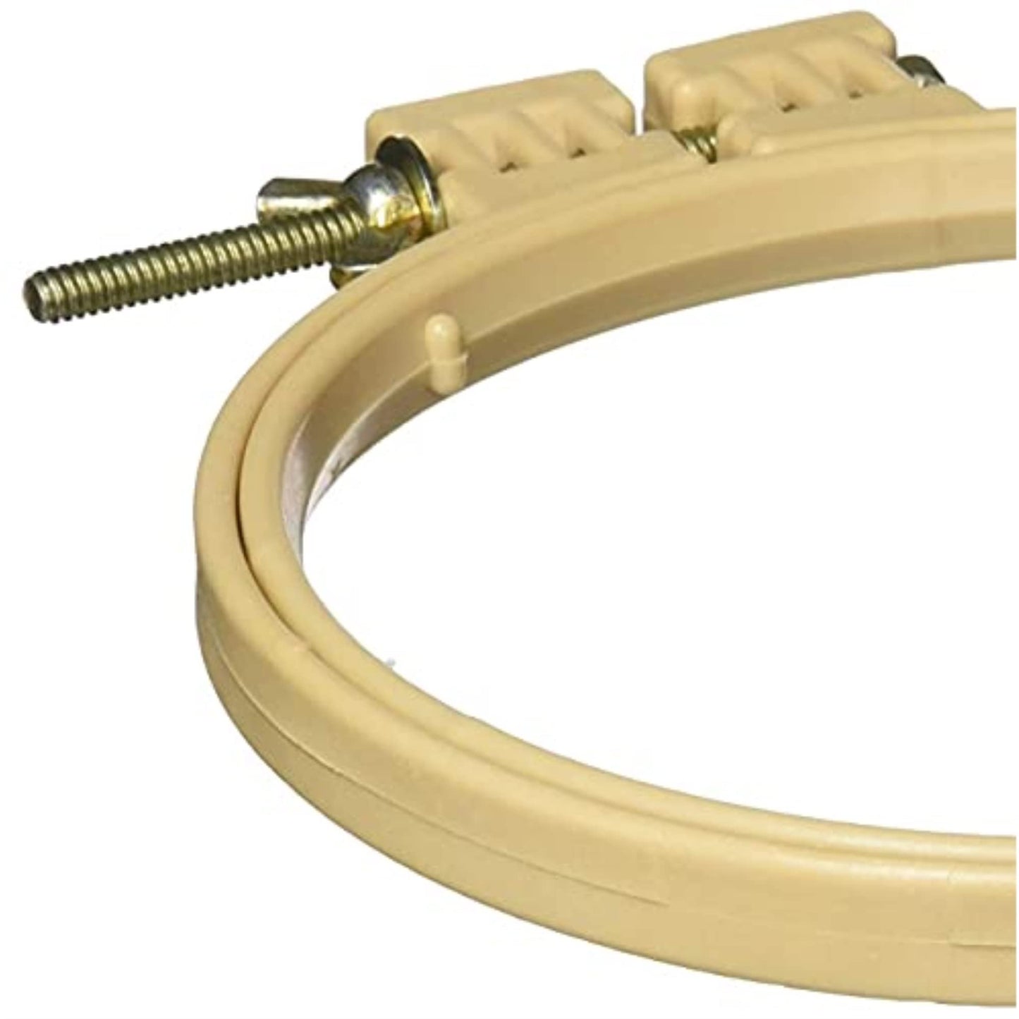 Morgan Products 113 Plastic No-Slip Hoop 5"- , Beige