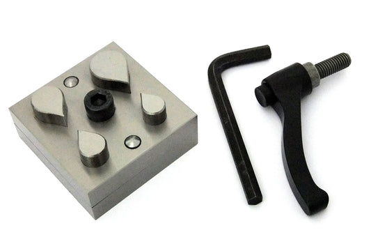 Tear Drop Shaped Disc Cutter 4 Sizes with Handle Sizes 11X17 to 20X30mm