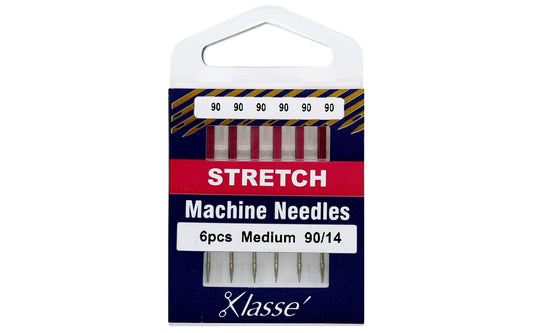 Klasse Machine Needle Stretch Size 90/14 6pc
