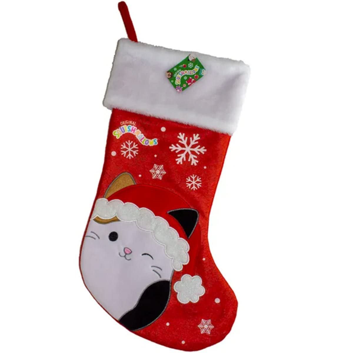 Kurt Adler Squishmallow Cam 19" Stocking, Multicolor
