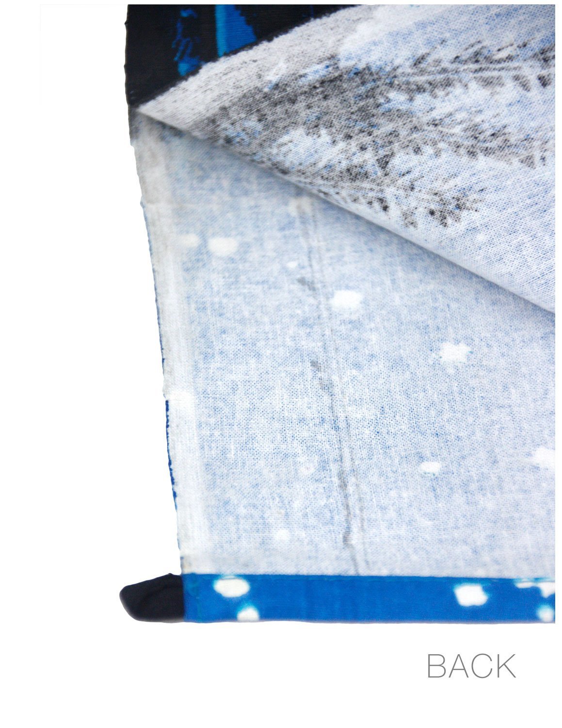 Sunshine Joy 3D Glow in the Dark Full Moon Wolf Tapestry Wall Art Amazing 3-D Effects - Huge 60x90 Inches