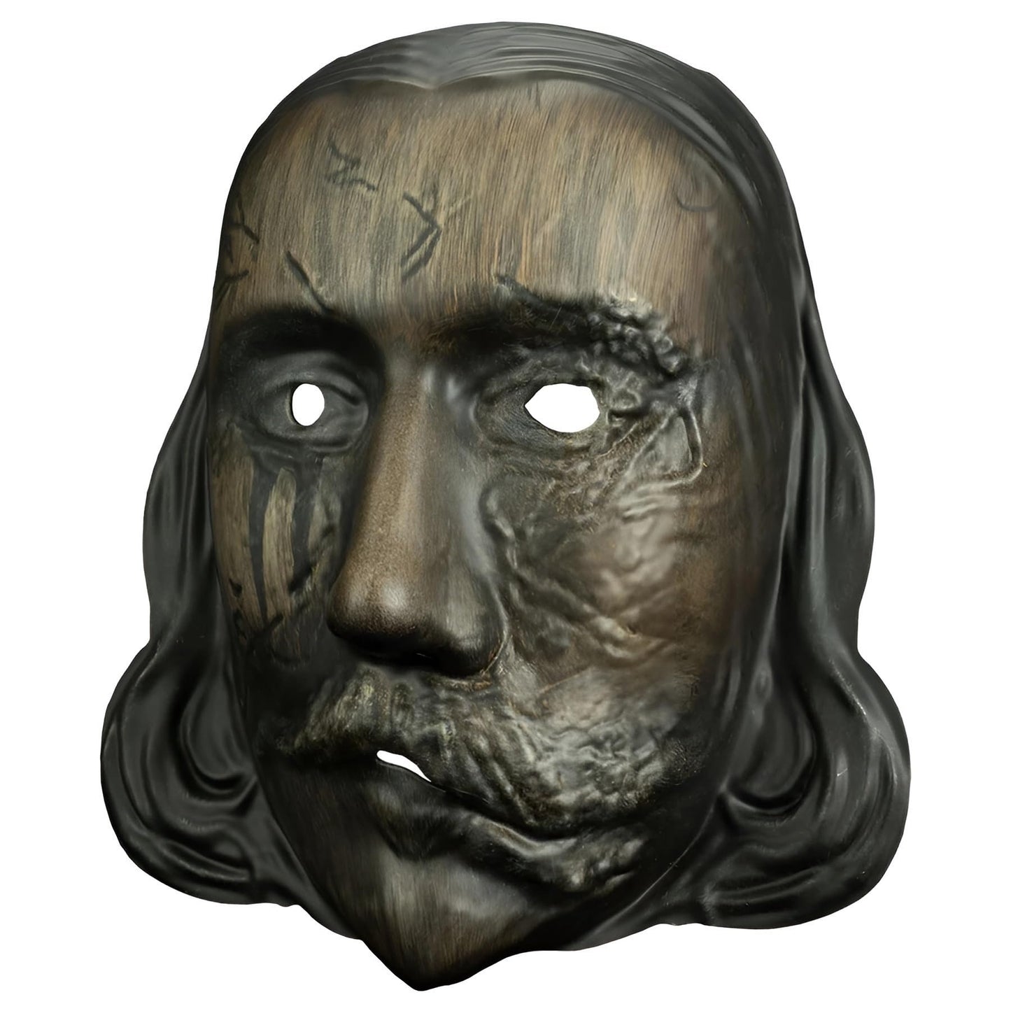 Trick Or Treat Studios Thanksgiving John Carver Burnt Injection Molded Plastic Mask