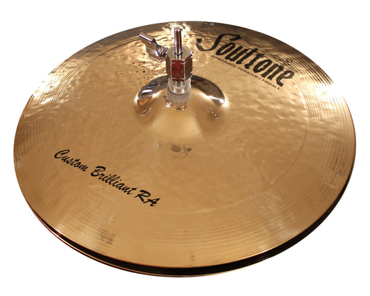 Soultone Cymbals CBRRA-HHT14-14" Custom Brilliant RA Hi Hats Pair