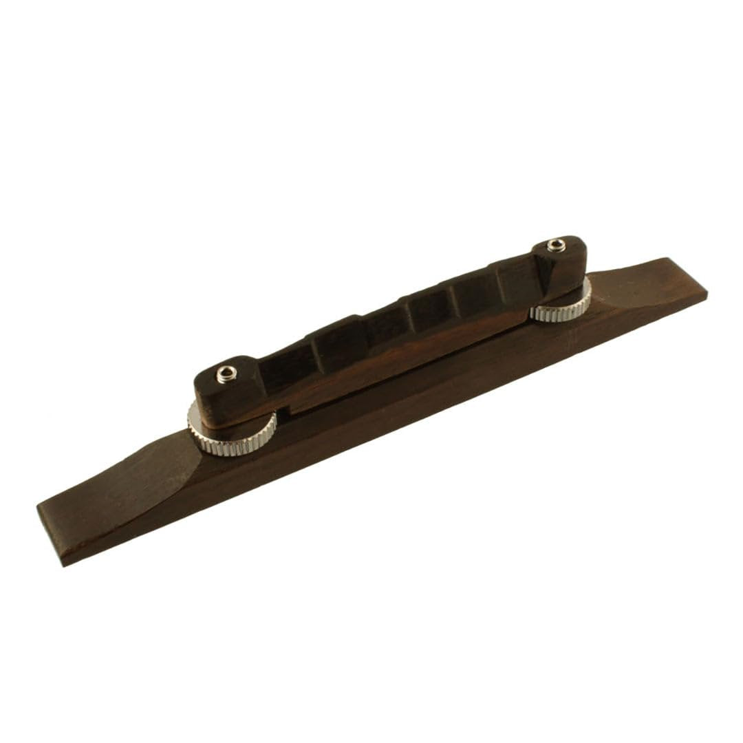 Allparts Rosewood Compenstated Flat Top Bridge and Base