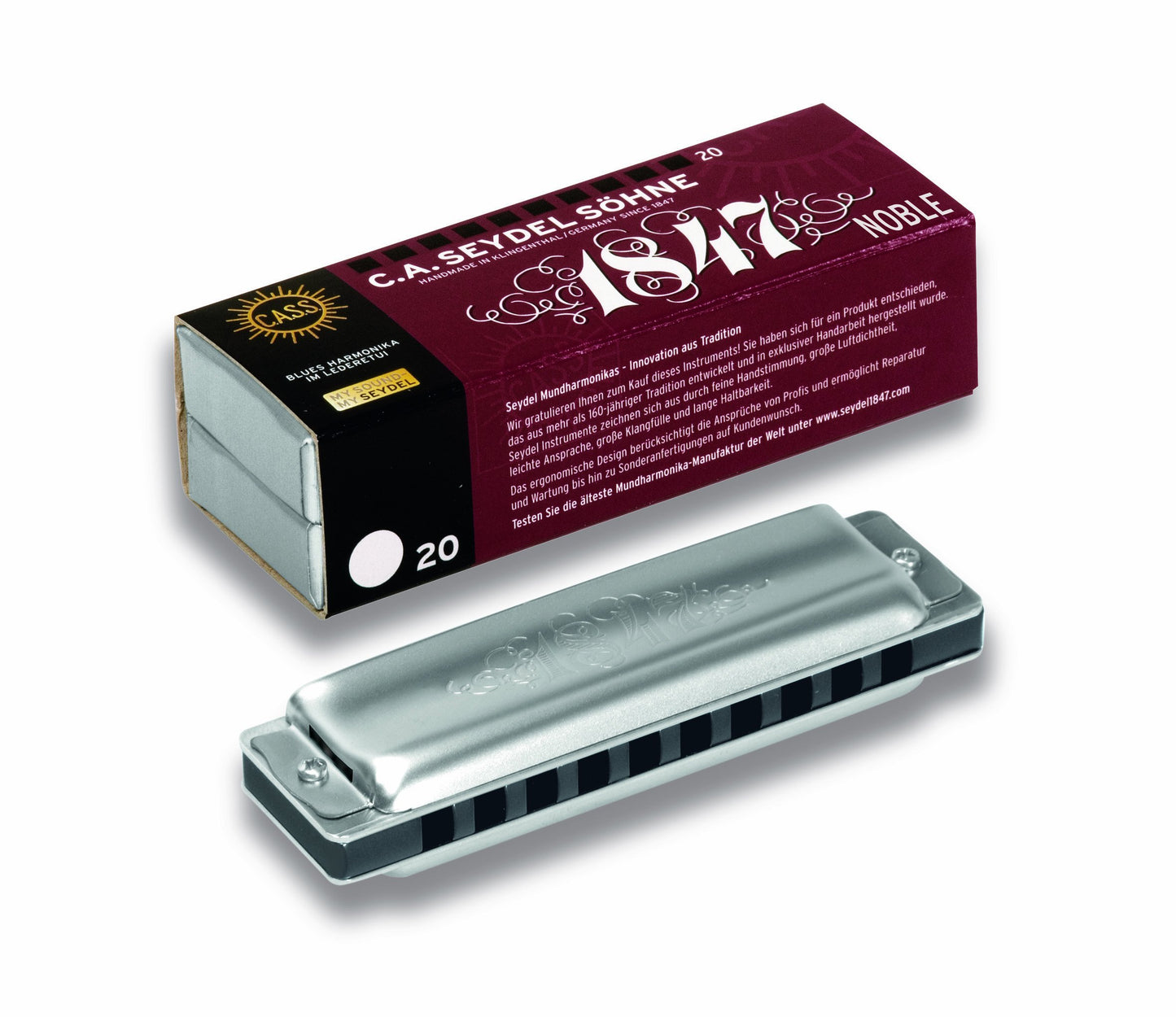 SEYDEL Blues Noble 1847 Harmonica F