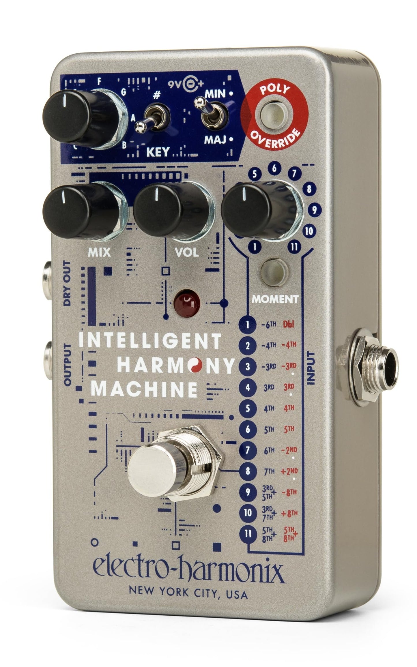 Electro-Harmonix Intelligent Harmony Machine Harmonizer & Pitch Shifter Pedal