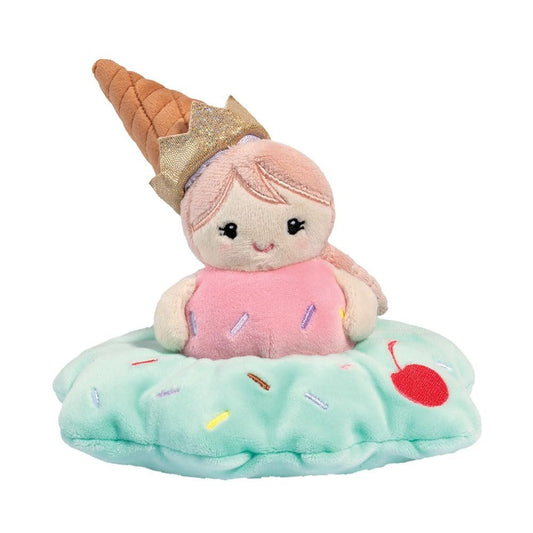 Douglas Melty Princess Ice Cream Plush Stuffed Animal 6 Inch