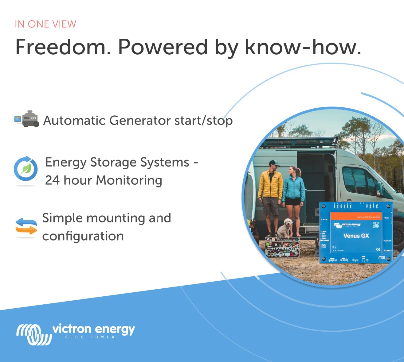 Victron Energy Venus GX for System Monitoring