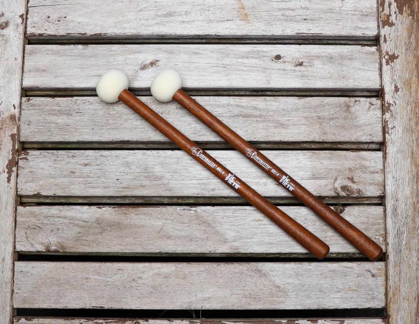 Vic Firth Corpsmaster Bass Mallet -- Medium Head - Hard