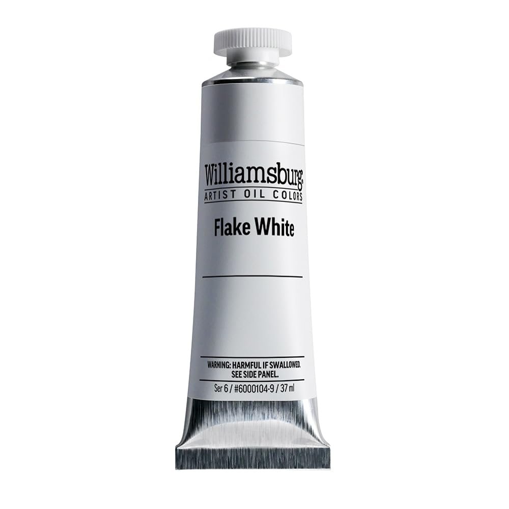 Williamsburg Artist Oil Colors by GOLDEN, Black, Gray and White, Professional Oil Paint
