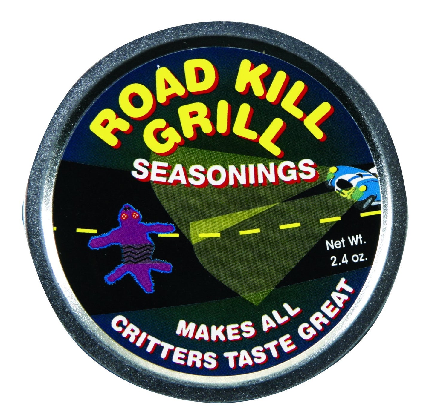 Dean Jacobs Road Kill Grill Seasoning Rub, 2.4-Ounce Tins (Pack of 6)