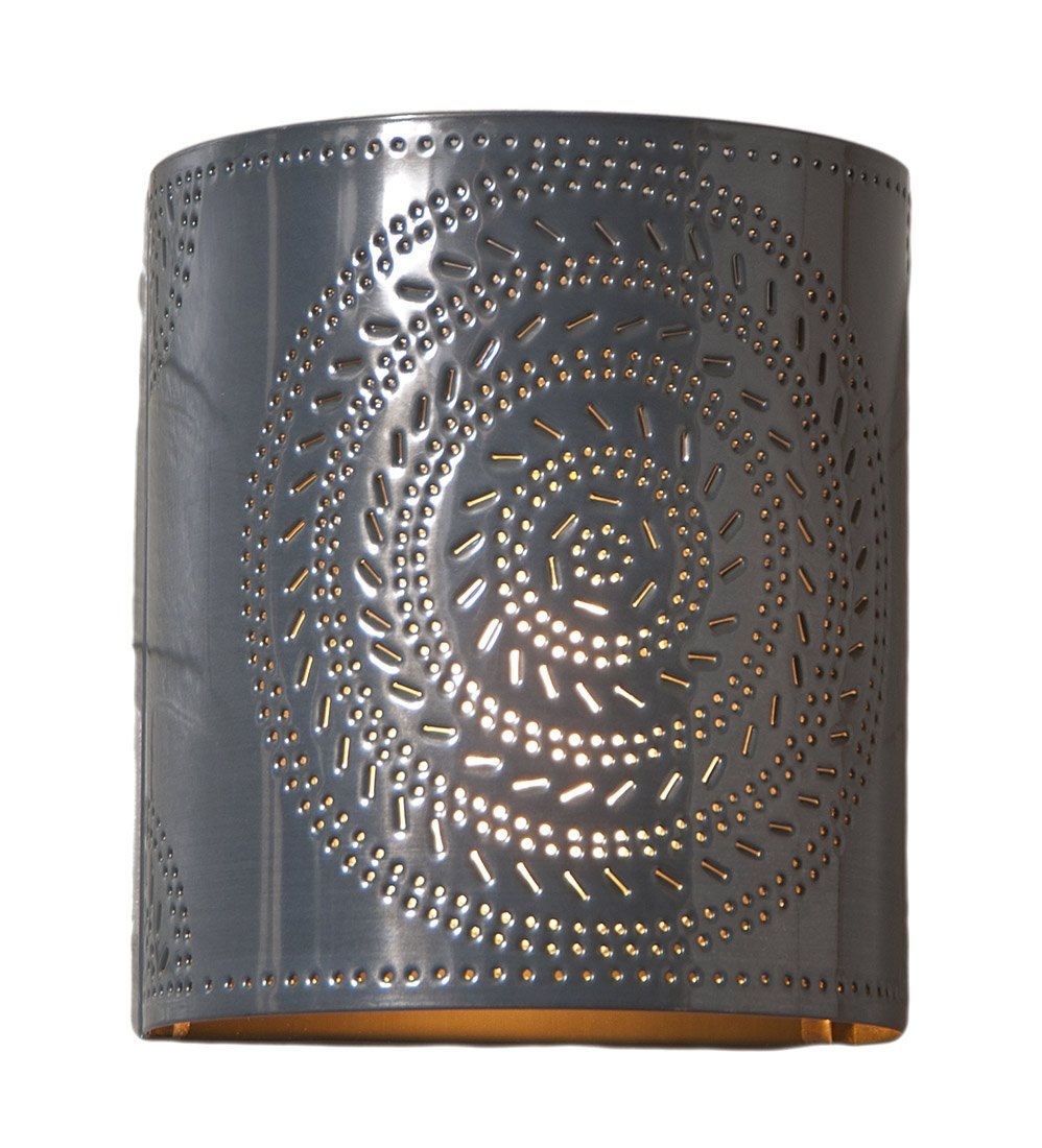 Chisel Sconce Light in Country Tin