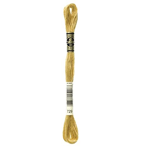 Dmc 6-Strand Embroidery Cotton 8.7yd-Medium Old Gold