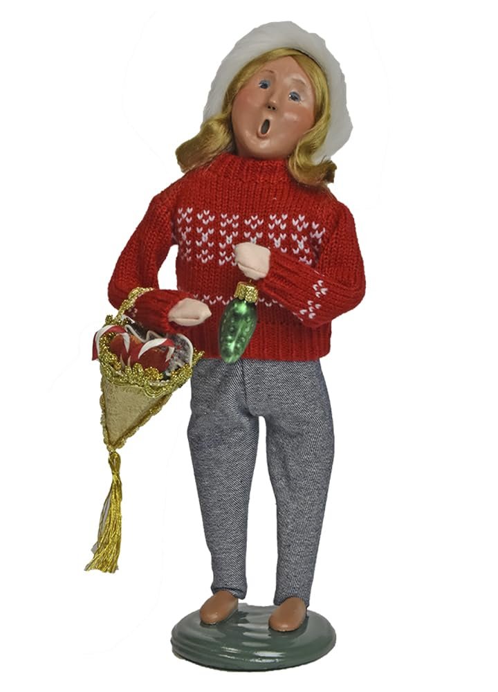 Byers' Choice Decorating Family Woman 1252W from The Caroling Families Collection