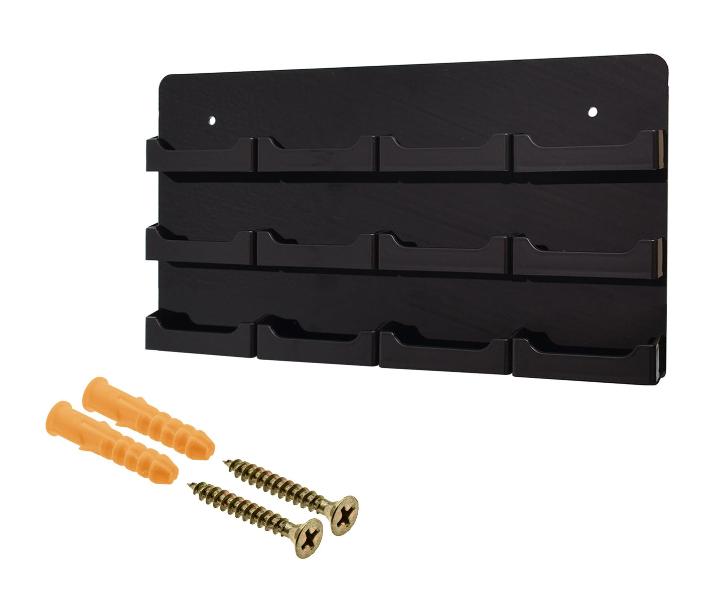 Marketing Holders Multi Pocket Premium Business Card Holder Acrylic Horizontal Wall Mount