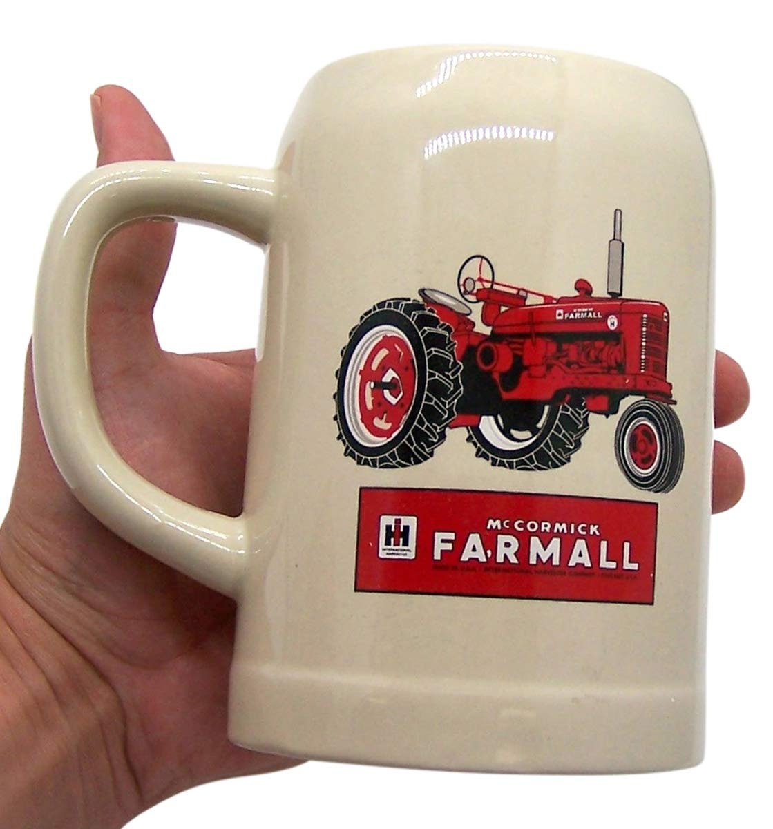 Cornell McCormick Farmall 20oz Mug White with Red Tractor