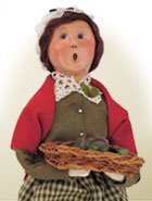 Byers' Choice Mrs Cratchit Caroler Figurine 2112A from The A Christmas Carol Collection