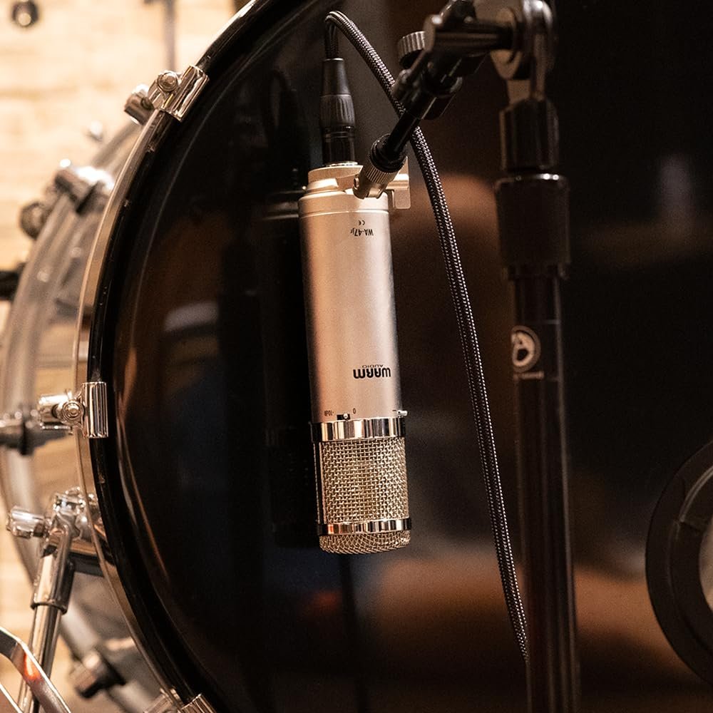 Warm Audio WA-47Jr Large-Diaphragm Condenser Microphone - Nickel