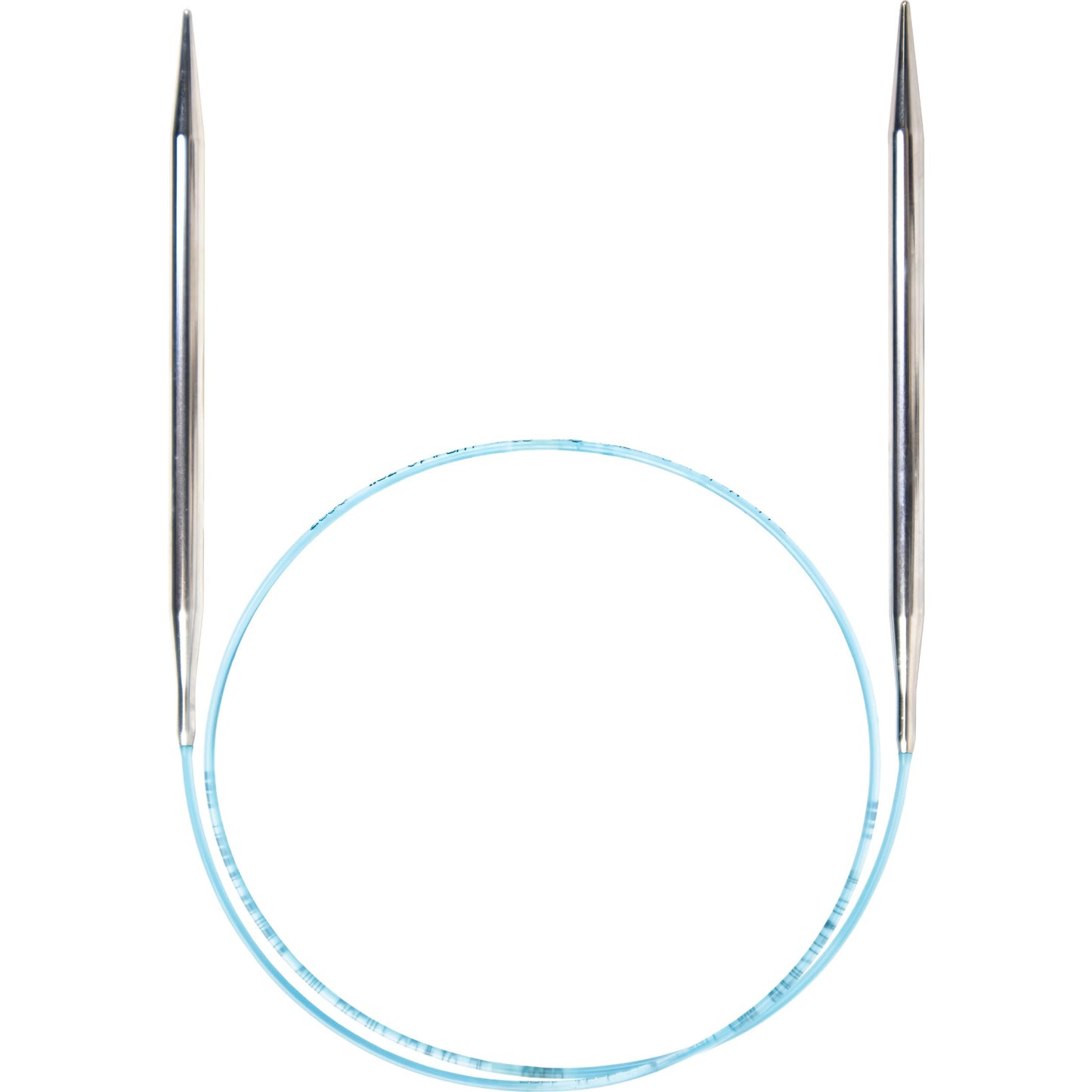 skacel by addi Circular Knitting Needles, 32 Inch (80 cm) Rocket Round Brass Knitting Needle Pair with Nylon Cord, 5.5 mm (US Size 9)