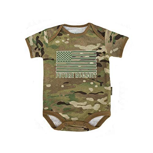 Trooper Clothing Multi CAM Future Recruit Infant Bodysuit (Multicam)