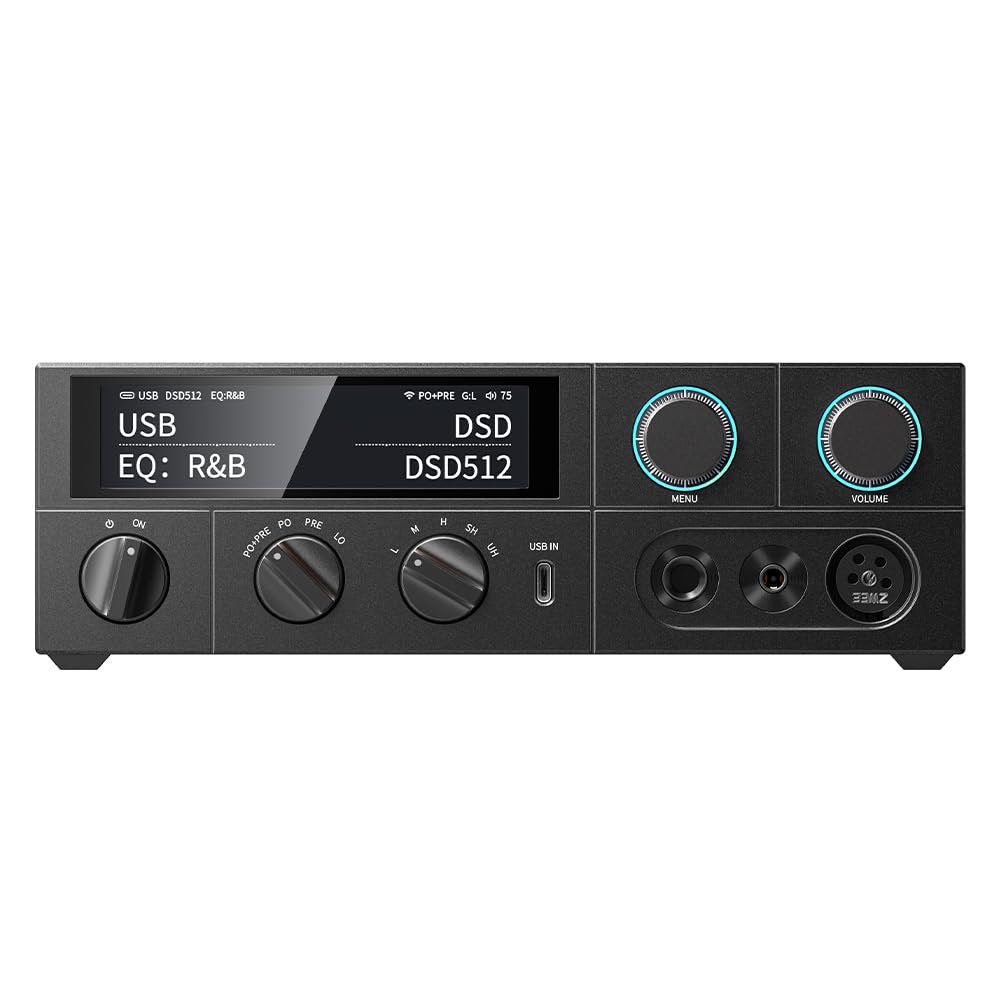 FiiO K15 Full Balance HiFi DAC and Headphone amp AK4497Sx2,Bluetooth 5.1 LDAC, Discrete Class AB Amplifier,USB Support DSD512 & PCM768kHz. Coaxial/Optical/XLR4 with Remote Control