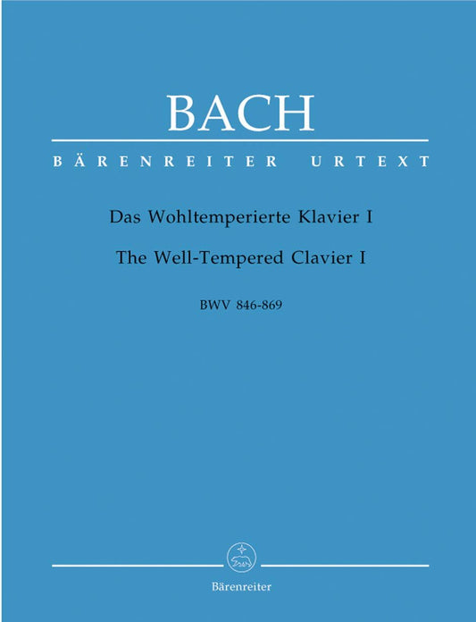 Well-Tempered Clavier I:48 Preludes and Fugues BWV 846-869 for Keyboard (Piano)
