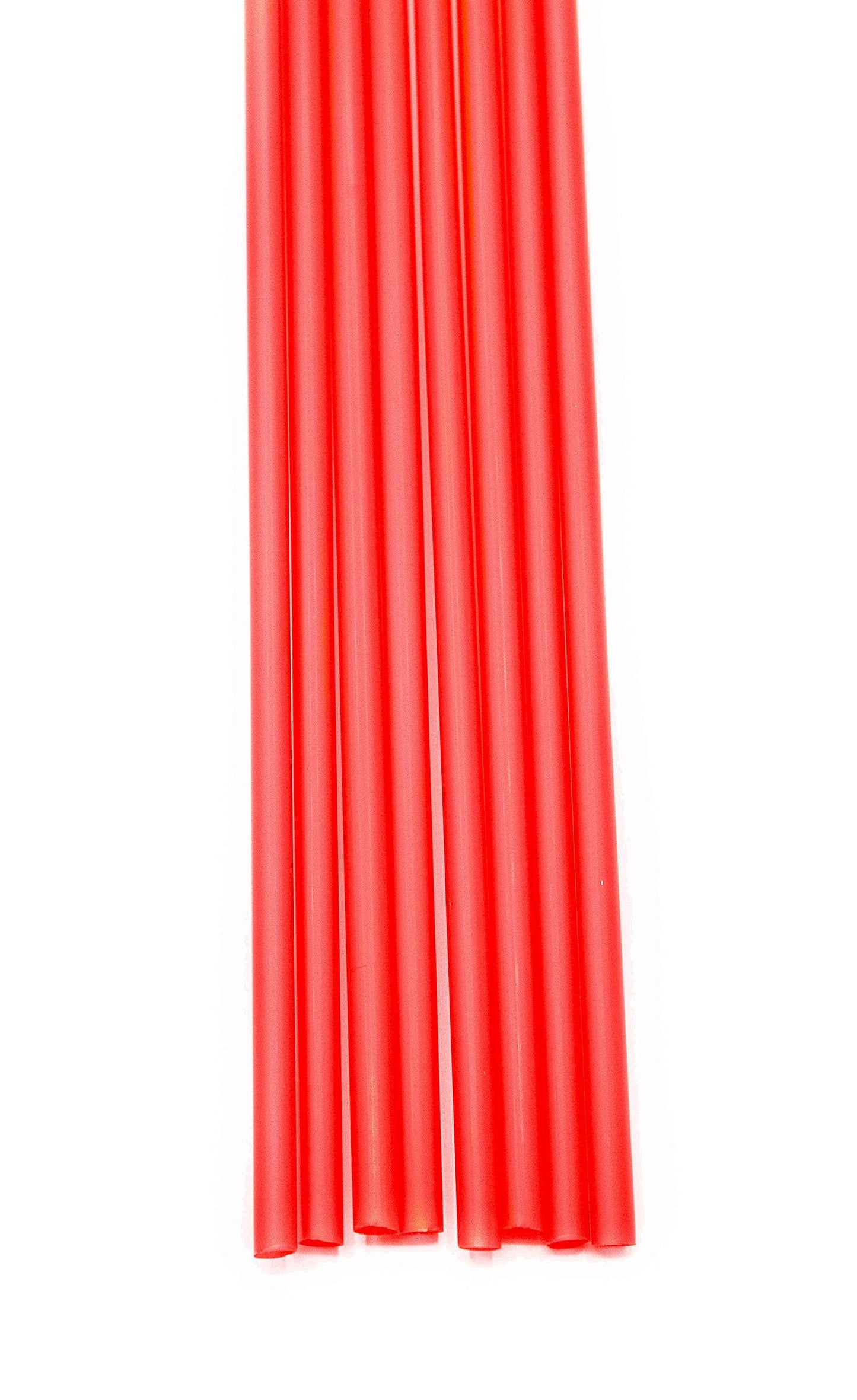 Made in USA Pack of 250 Unwrapped Plastic Drinking Straws
