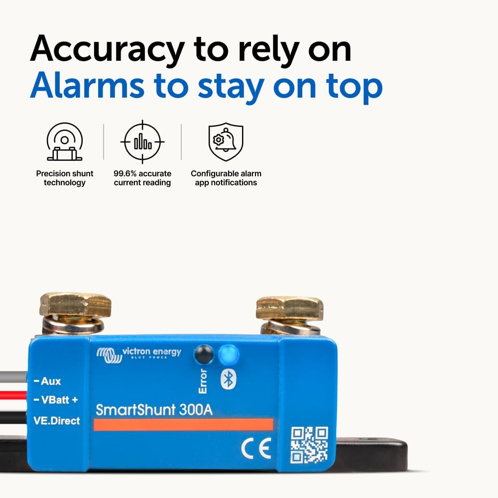 Victron Energy SmartShunt IP65 Battery Monitor (Bluetooth)