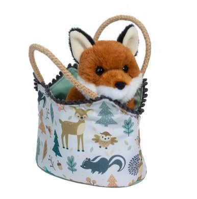 Magical Forest Sassy Pet Sak with Sitting Fox by Douglas