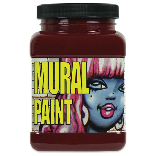 CHROMA Acrylic Mural Paint for Interior and Exterior Murals - Lightfast, Mixable, Hard-Wearing Vibrant Pigment, 16 oz Brick