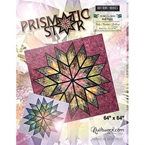 Prismatic Star Quilt Pattern by Judy Niemeyer