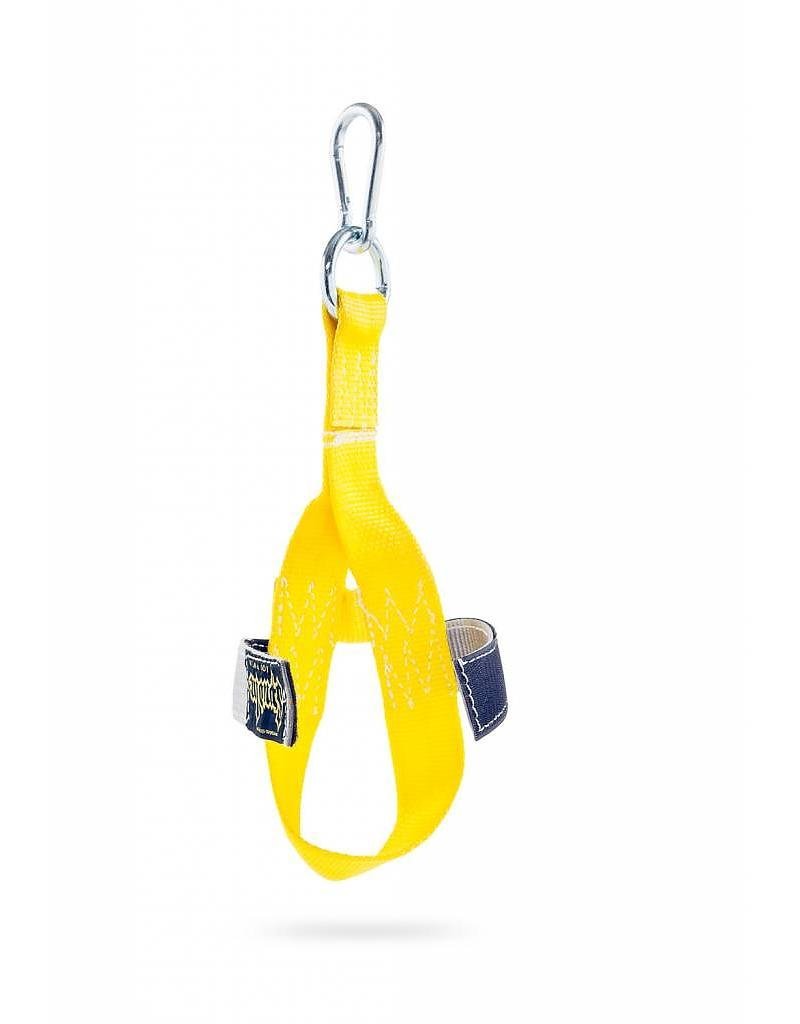 Spud Hamstinger Deluxe for Isolation Hamstring Curls - Use with Cable Machine, Bands or Chains (Yellow)