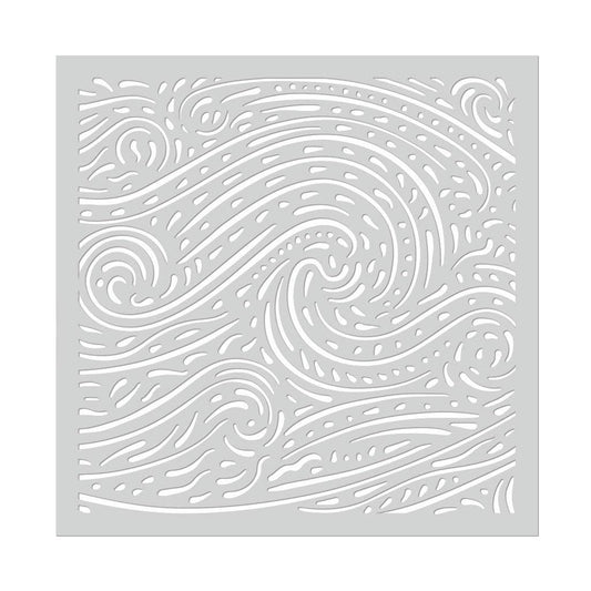 Hero Arts SA126 Stencils, Starry Night Stencil