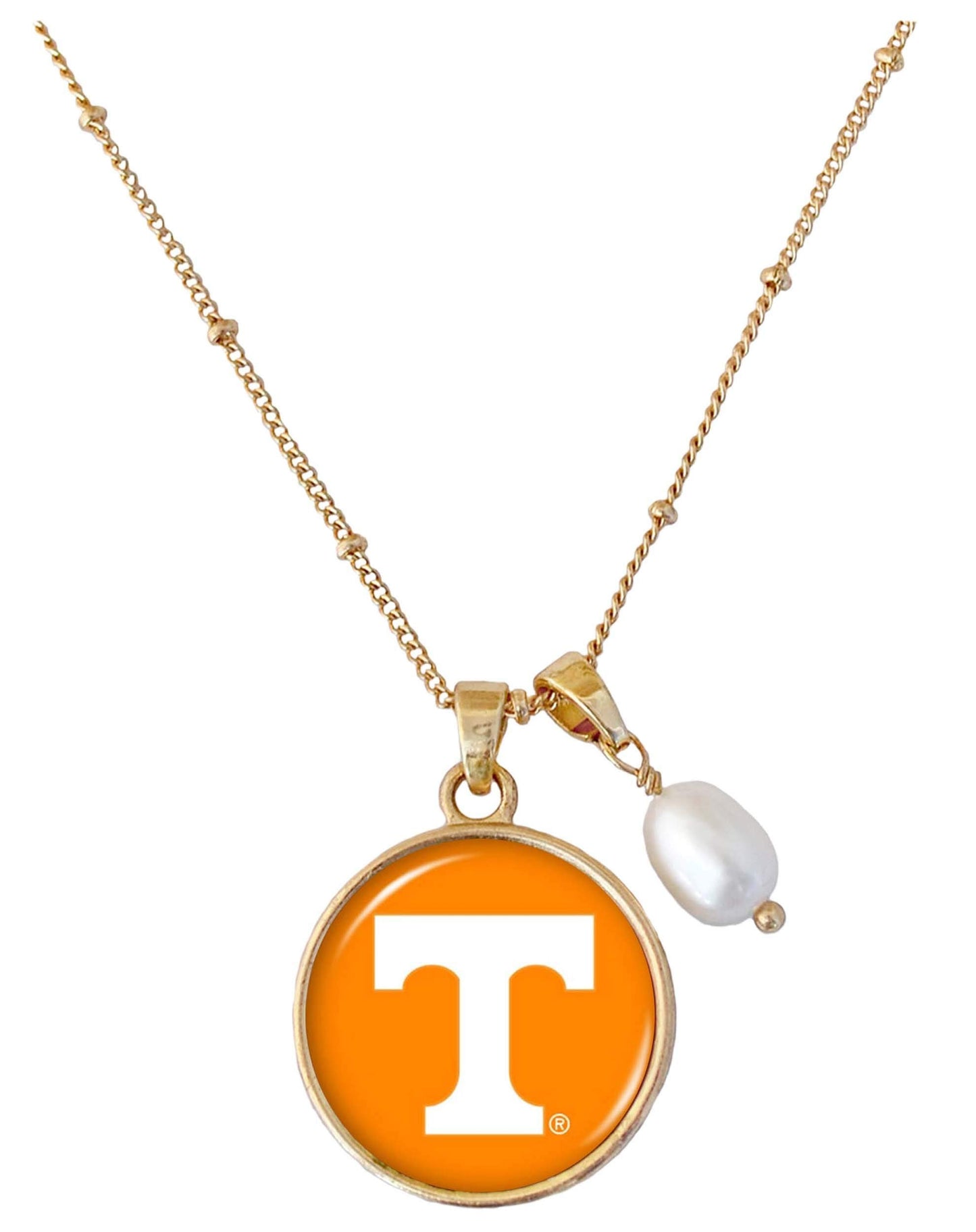 From the Heart Enterprises Tennessee Volunteers Diana Saturn Style Necklace Jewelry Gift UT