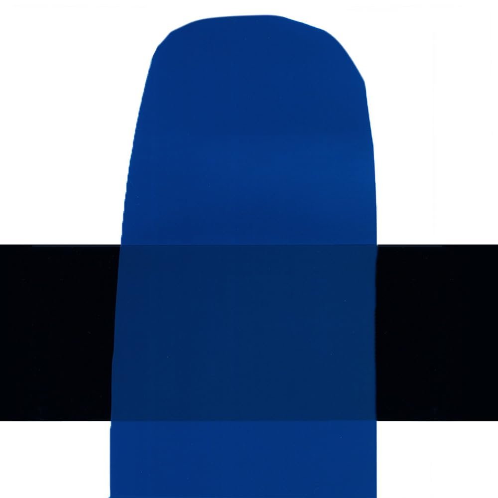Heavy Body Acrylics by GOLDEN, Fluorescent Blue, 2 fl. oz. Tube, Professional Acrylic Paint, Transparent
