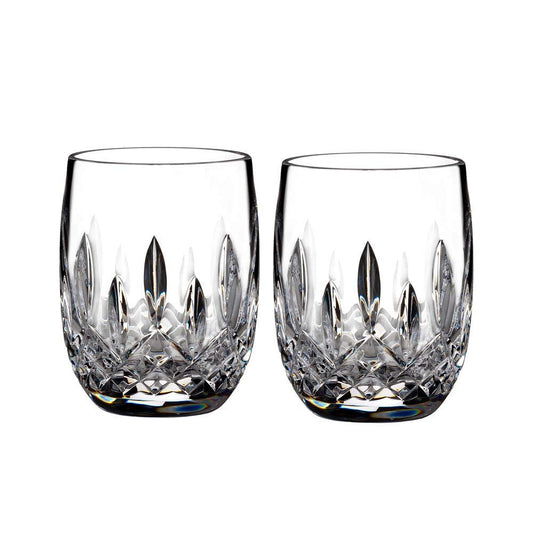 Waterford Glass Connoisseur Lismore Tumbler Rounded Set of 2
