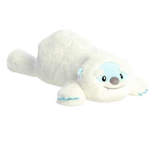 Aurora® Laid-Back Snoozles™ Snoozles™ Yeti Stuffed Animal - Cuddly Comfort - Imaginative Playtime - White 18 Inches